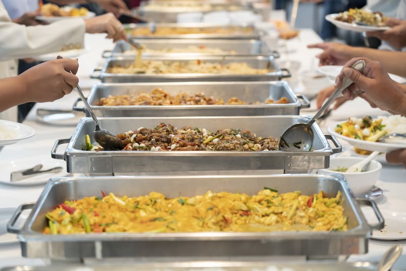 Corporate Lunch Catering Boston - Buffet Style